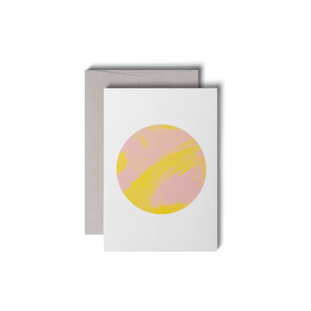 Between Days Pink, Greeting Card, 6 Card Set