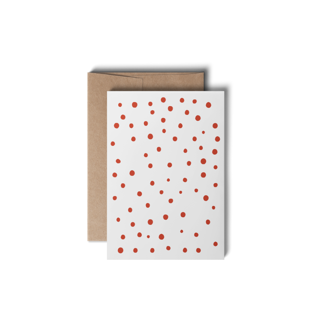 Adrift Blood Orange Eco, Greeting Card, 6 Card Set